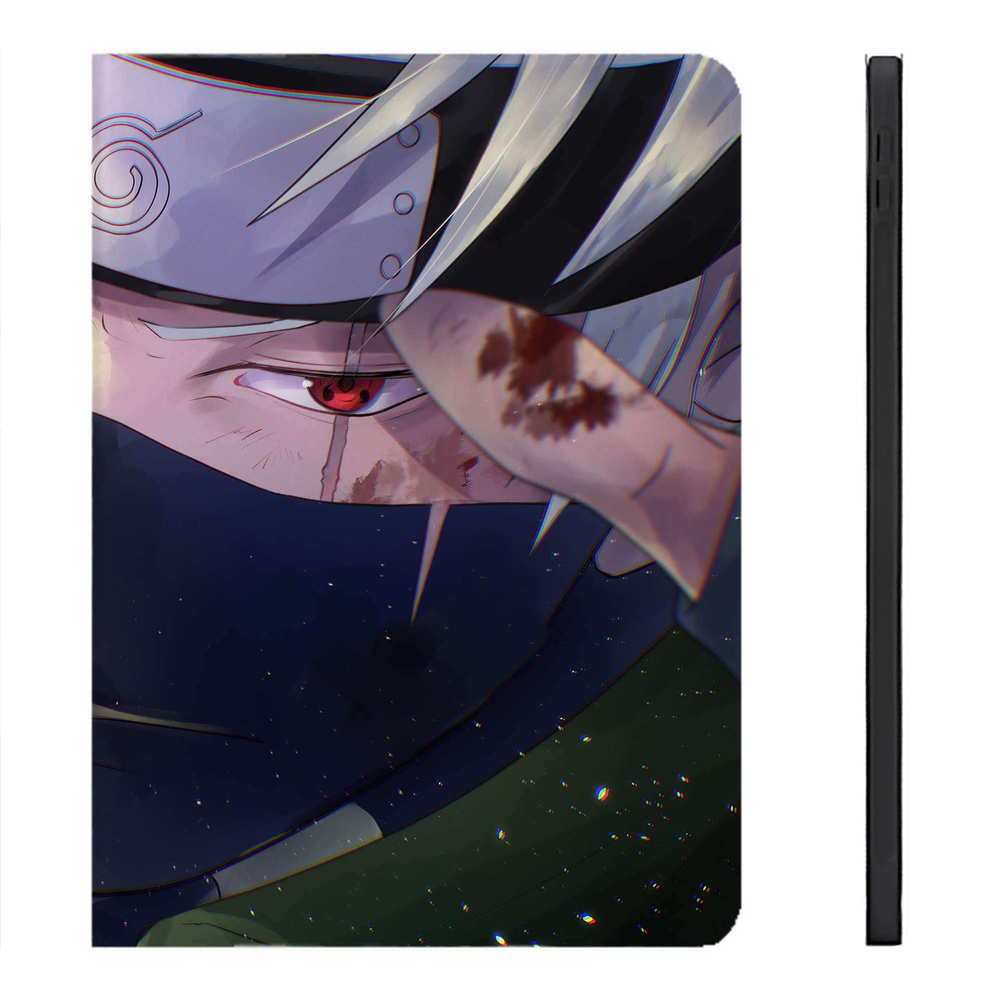 （画像用） NARUTO -ナルト- NARUTO -ナルト- 疾風伝 IPadケース ペンホルダー付き ブックスタイルデザイン